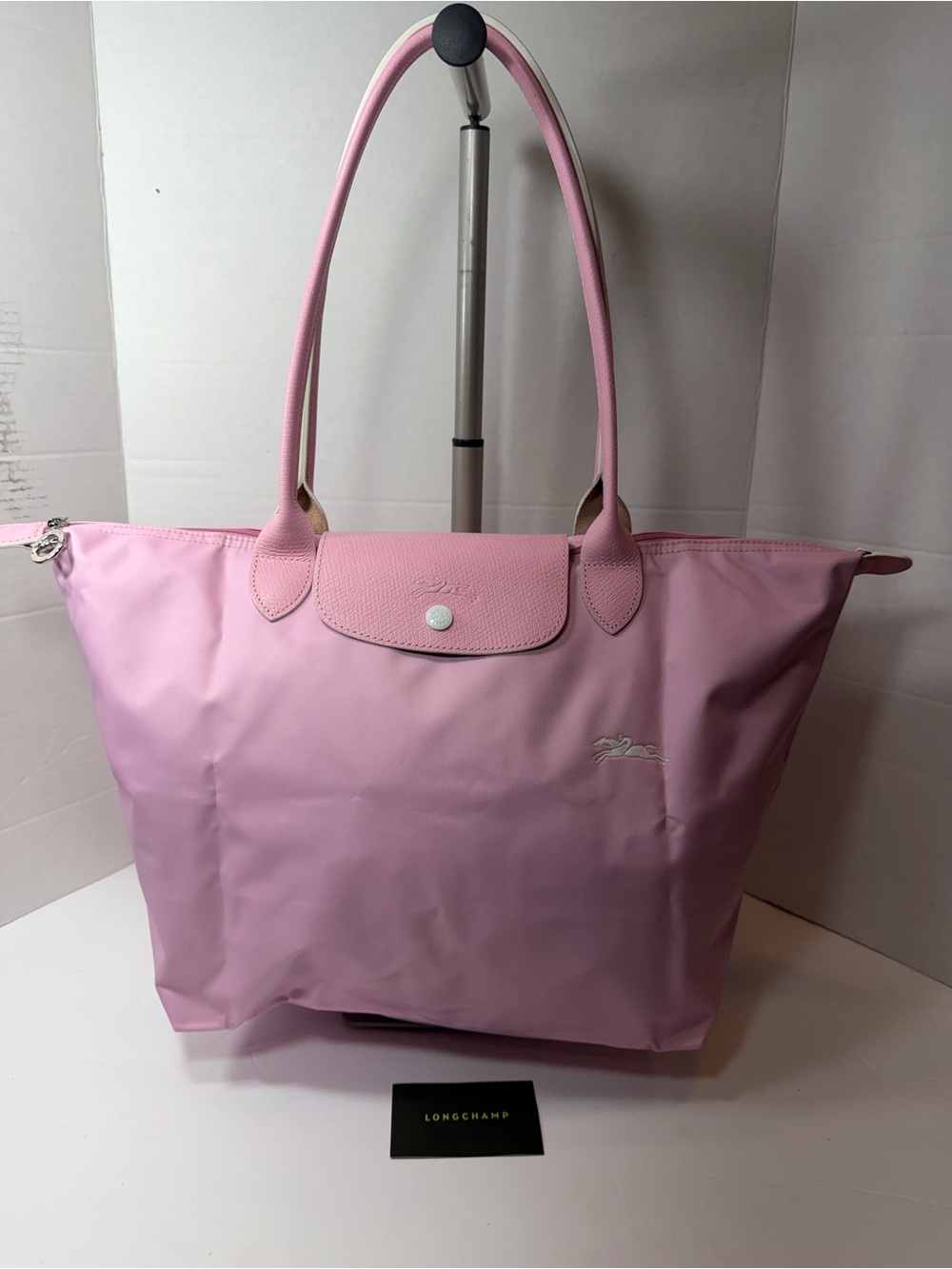 Longchamp Le Pliage Large Tote Bag in Pink mint condition
